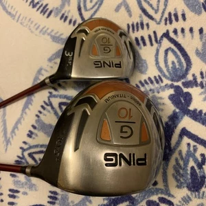 Ping G10 Driver 10.5* And Fairway Wood 3/15.5* With TFC 149 Stiff Flex - Picture 1 of 11