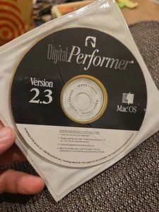 MOTU Digital Performer Version 2.3 Digital Audio Workstation Software for MAC OS - Picture 1 of 2