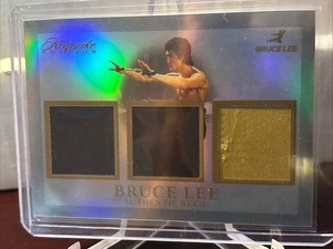 2024 KEEPSAKE SPORTS EDITION - BRUCE LEE AUTHENTIC TRIPLE RELIC CARD #248 - Picture 1 of 4