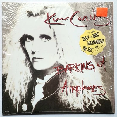 KIM CARNES - BARKING AT AIRPLANES LP 1985 (EMI AMERICA) SO-17159 IN SHRINK WRAP - Image 1 of 4