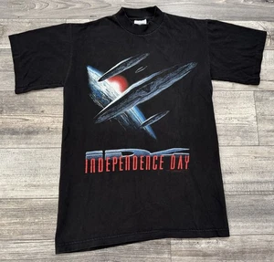 Vintage Independence Day Movie Promo Shirt Mens Medium 1996 Stanley Desantis Tee - Picture 1 of 9