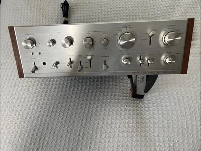 Amplificador integrado vintage Pioneer SA-9100 - Testado e em bom estado de funcionamento - Imagem 1 de 4