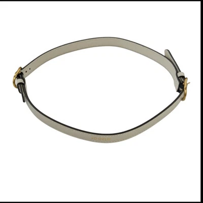 GUCCI Gargantilla Cuero Marfil Foto 1 de 4