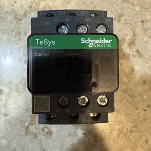LC1D18G7 Contactor 120V coil replace Deca Schneider Contactor LC1D18G7 3P AC 18A - Picture 1 of 6