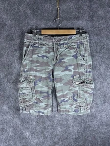Rock Revival Shorts Herren 32/23 Camouflage Cargo klassisch gesticktes Logo USA - Bild 1 von 10