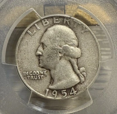 1954 Washington Quarter-PCGS VG10 - Image 1 of 4