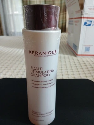 Keranique Scalp Stimulating Shampoo 12 Oz  Strengthens Thickens New Sealed - Image 1 of 2