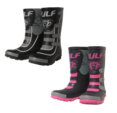 Wulfsport Kids Mud Stomper Cub Wellington Waterproof Boots Motocross EU22 - EU38 - Image 1 of 2