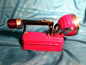 VINTAGE ABC TASCHENLAMPE (ROT) - Bild 1 von 7
