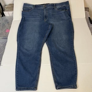 Pantalones de mezclilla para mujer Ava & Viv Highrise de pierna recta talla 26 - Imagen 1 de 6