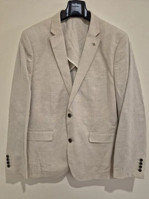 Men's Van Heusen Linen Cotton Blazer Size 112 Reg RP $299.00 - Image 1 of 4