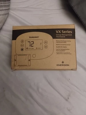 EMERSON Verdant VX Wired Energy Management Thermostat VX-TR-U-W