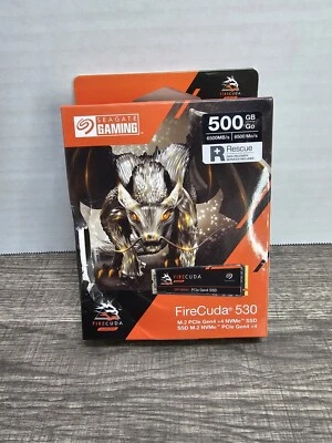 Seagate FireCuda 530 Series ZP500GM3A013 500GB PCIe Gen4 x4 NVMe 1.4 Solid - Image 1 of 4