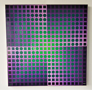 Vasarely Planetary Folklore Participations No 2 -multiple 800 pieces of plastic