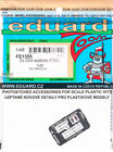 Edufe1355 1:48 Eduard Color Zoom Pe - Do335a Seatbelts [Steel] (Tam Kit)