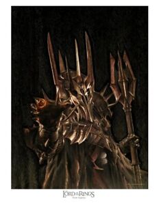 Sauron One Ring To Rule Them All Lord of the Rings Villain Lithograph Art Print