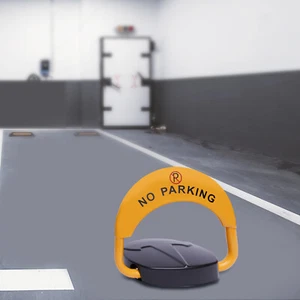 Automatic Parking Lock Car Park Driveway Guard Space Barrier Lock w/ 2 Remote - Picture 1 of 12