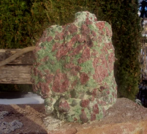 Rartität seltener XL Pyrop Granat Chromdiopsid 3kg garnet Norwegen Aheim - Picture 1 of 15