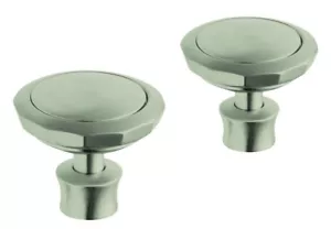 Grohe 18086En0 Kensington runder Knauf Wasserhahngriffe, gebürstetes Nickel - Bild 1 von 8