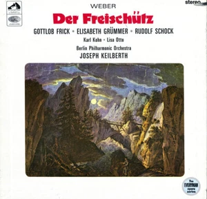 2LP Box WEBER Der Freischutz KEILBERTH FRICK GRUMMER SCHOCK Berlin EMI HQS-1031 - Picture 1 of 3