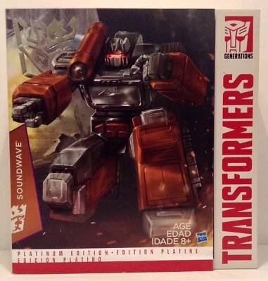 Transformers Obra Maestra Edición Platino Soundwave Edición Año de la Cabra Nuevo en Caja Foto 1 de 4