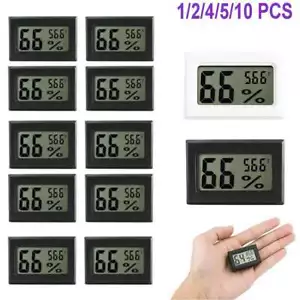 1-10X Innen Mini Digital Thermometer Hygrometer Temperatur Luftfeuchtigkeit Messgerät 2025 - Bild 1 von 14