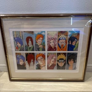 NARUTO Official Limited Art Framed Paintings Reproduction Masashi Kishimoto - Picture 1 of 3