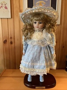Wimbleton Collection Lexington Hall Porcelain Savannah Doll w/ Box Signed Wolff - Picture 1 of 12