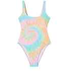 Stoney Clover Lane x Target Swimsuit Pink Tie Dye High Leg XXSor Small NWT