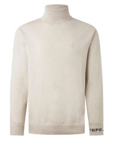 Pepe Jeans - Jersey de cachemir de cuello alto de ajuste regular para hombre - Andre - Imagen 1 de 4