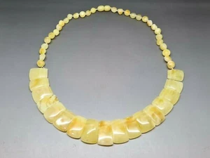 Bellissima Collana Cloepatra Ambra Baltica Originale da Donna Giallo/Butterscotch - Foto 1 di 5