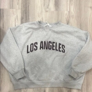 H&M graues Los Angeles Sweatshirt Damen Gr. XL - Bild 1 von 8