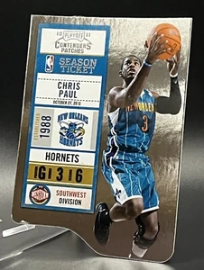 Chris Paul 2010-11 Playoff Contenders Patches Season Ticket Die Cut /299 - Picture 1 of 5