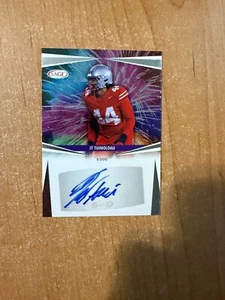 2025 Sage High Series Football - JT Tuimoloau - #A-JTT Prospect Auto - Picture 1 of 3