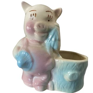 Piggy Planter 6" no chips no markings1950's - Picture 1 of 6