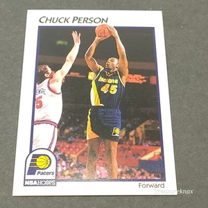 Tarjeta de baloncesto Hoops McDonald's 1991-92 #18 Chuck Person Pacers - Imagen 1 de 2