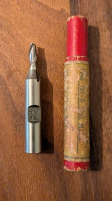 DoALL SSG-6 D-610 Size 3/16", Shank 3/8", 2 flute single end mill  VTG - Image 1 of 2