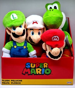 Jakks Pacific Offiziell lizenziert Super Mario Plüschfigur ca. 24 cm Nintendo - Bild 1 von 5