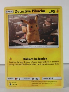 Detective Pikachu - Black Star Promo - SM194 - Holo Foil - A - Imagen 1 de 5