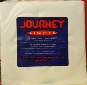 Journey - Lights (CD, Single, Promo) (Very Good Plus (VG+)) - 3414720081 - Picture 1 of 5