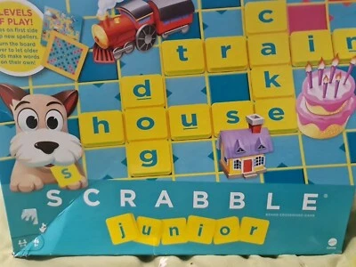 247. Mattel Games Scrabble Junior Board Game Vgc - Image 1 of 3