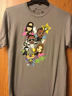 The Black Eyed Peas.  Camisa gris.  L. Foto 1 de 3