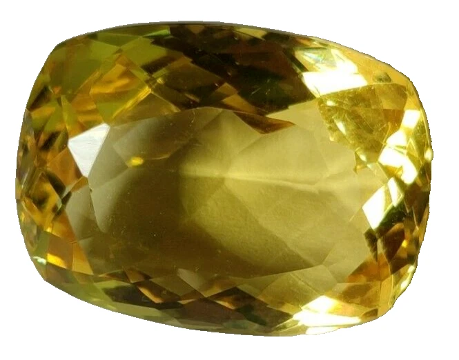 AAA+ Large Yellow Citrine 72.45 Ct. Cushion Cut Loose Gemstone Gift for Birthday - Image 1 of 4