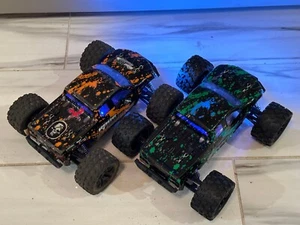 TWO CARS, HAIBOXING 1:18 All Terrain RC Car 18859, 2 used cars, good condition - Picture 1 of 7
