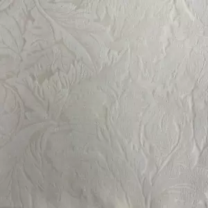 Tela de diseño de interiores texturizada hoja crema de alta gama 114” x 53” peso pesado - Imagen 1 de 8