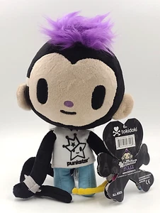 Peluche Tokidoki Punkstar Maxx Monkey 8,5" nuovo con etichetta - Foto 1 di 2