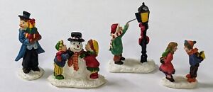 Christmas Village Figurine Lot