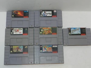 Super Nintendo SNES Game Mario - You Pick and Choose Games - Picture 1 of 15