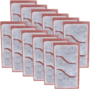 Confezione 12 Cartucce Filtro Piccole Compatibili Con Tetra Whisper Bio-Bag Filter Rep - Foto 1 di 8
