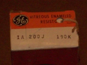 NEU General Electric 1A200J190K GD4 190K OHM 200W MOTORSTEUERWIDERSTAND P465 - Bild 1 von 5